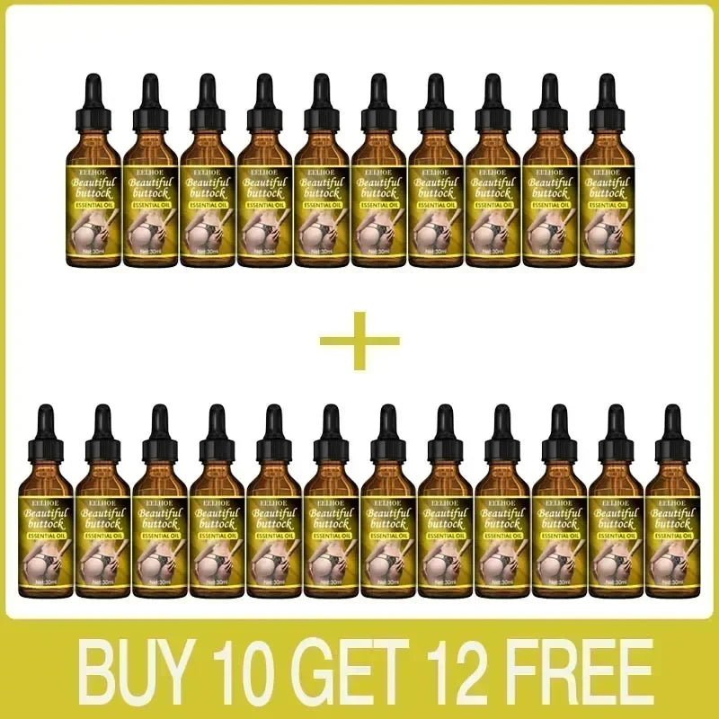 Hip Buttock Essential Oils Fast Growth Butt Enlargement Butt Lift Up Body Sexy Care for Women Hip Lift Butt Enhancement Cream