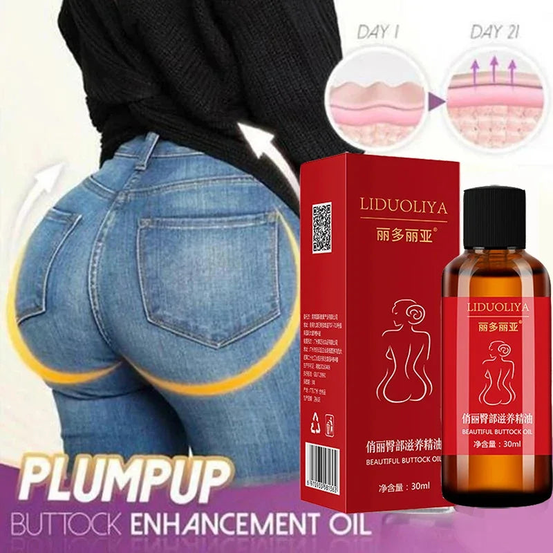 Big Ass Butt Enhancer Essential Oil Effective Hip Buttock Enlargement