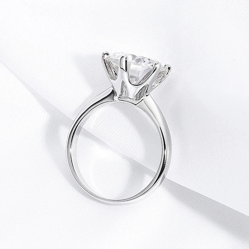 Symone GRA Diamond Ring for Women Engagement Promise Wedding Band Jewelry