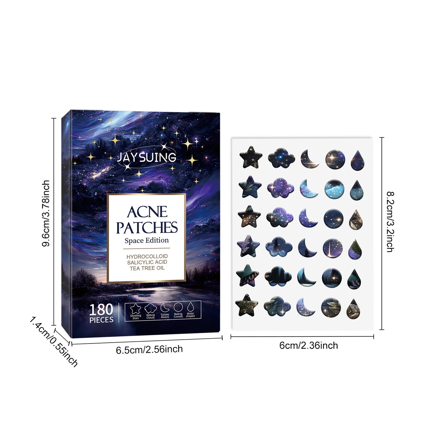Facial Acne Patch Water Gel Acne Stickers Fade Acne suitable for Women
