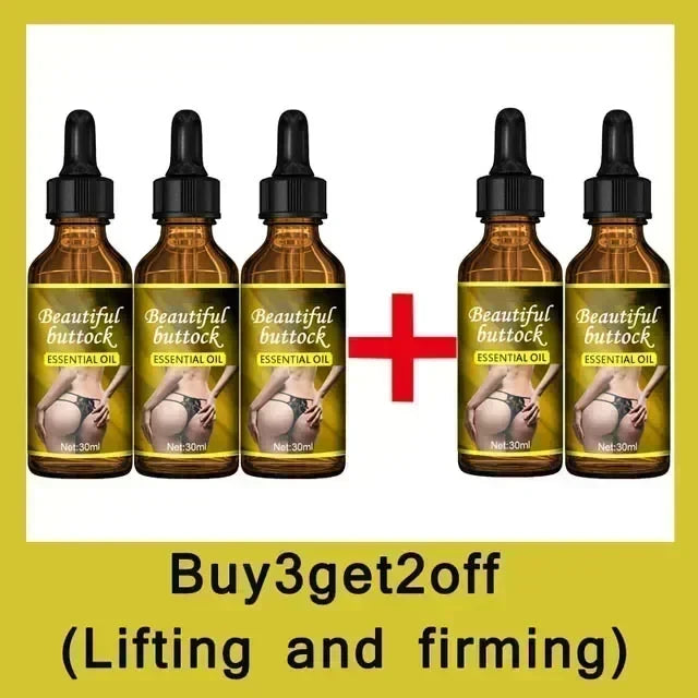 Hip Buttock Essential Oils Fast Growth Butt Enlargement Butt Lift Up Body Sexy Care for Women Hip Lift Butt Enhancement Cream