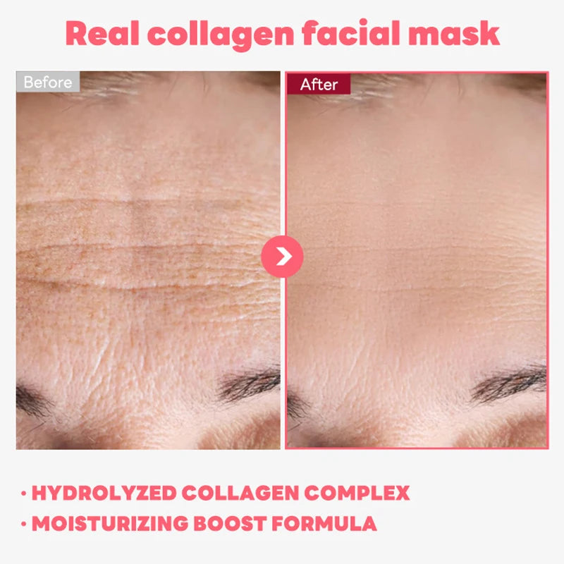 Anti Wrinkle Collagen Wrapping Peel Off Facial Mask Korean Collagen Wrapping Mask