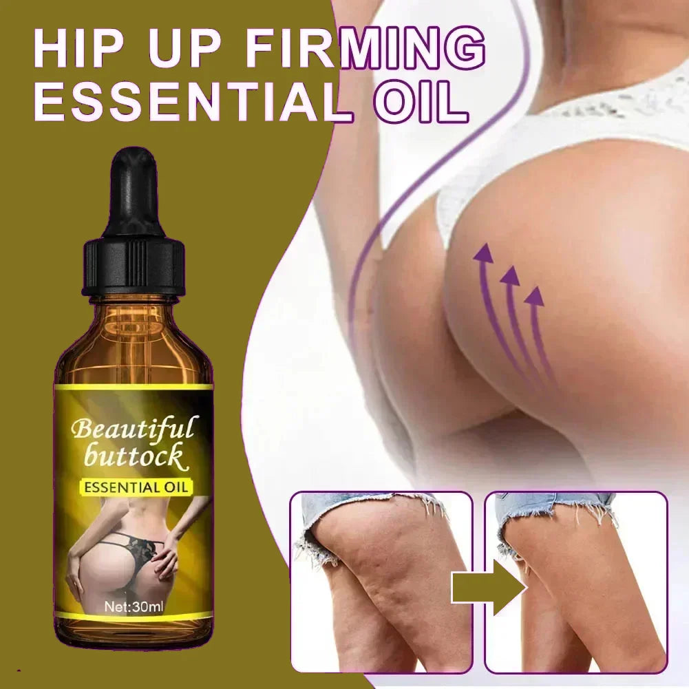 Hip Buttock Essential Oils Fast Growth Butt Enlargement Butt Lift Up Body Sexy Care for Women Hip Lift Butt Enhancement Cream