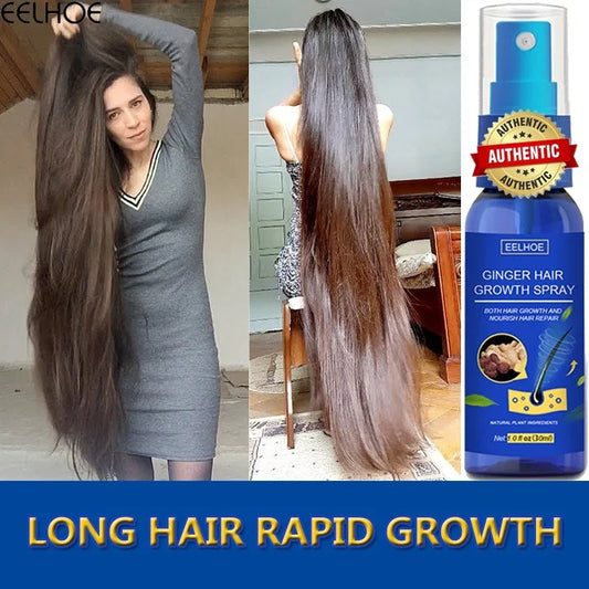 Ginger Hair Growth spray Anti Hair Fall Hair Loss Treatment