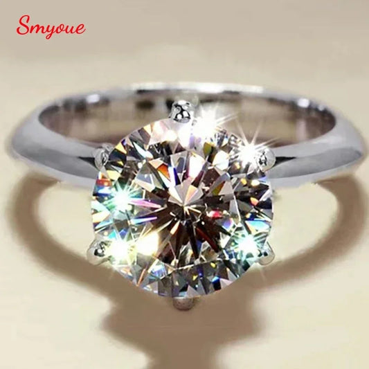 Symone GRA  Diamond Ring for Women Engagement Promise Wedding Band Jewelry