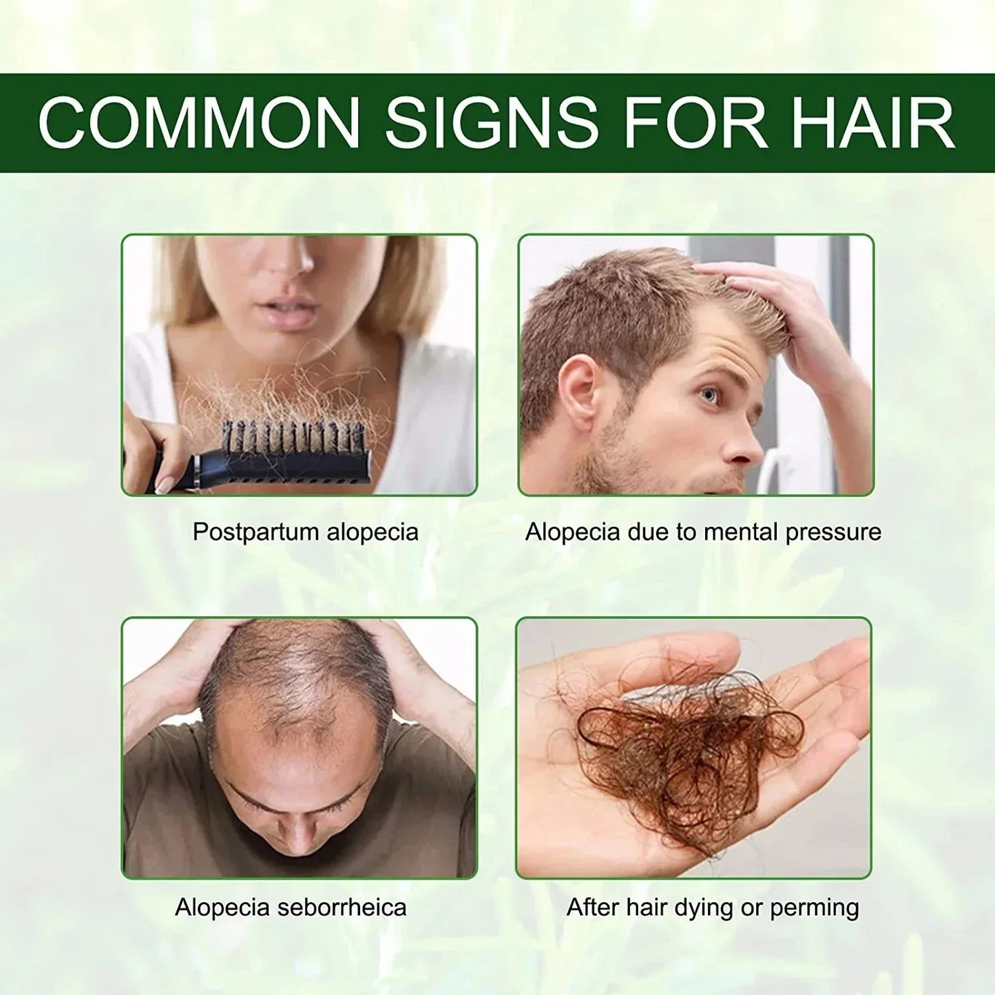 Hair Growth Oil Fast Growing Hair Effective Essential Baldness Repair